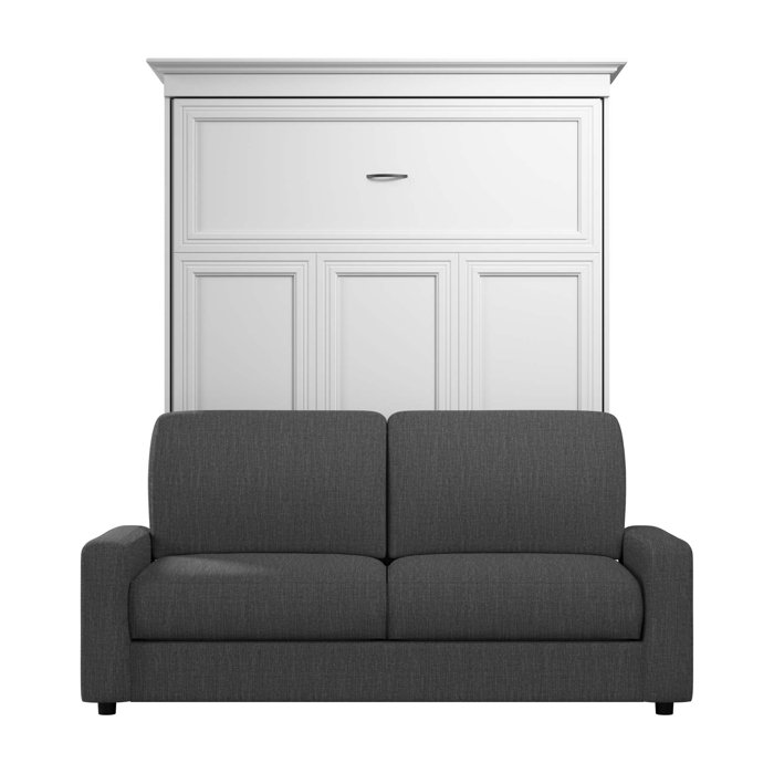 Lark Manor Alvaretta Upholstered Murphy Bed & Reviews Wayfair